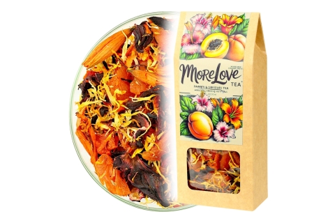 Herbata Owocowa MORE LOVE (KT) (50g) Wyjątkowa Dla Oczu i Podniebienia !!